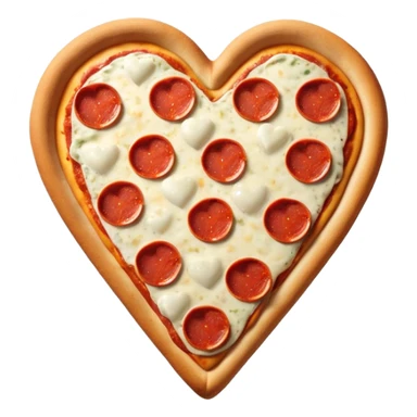 A loving pizza  sticker