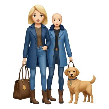 👒
👩‍🦲
🧥👜
👖  
🥾🥾   🦮 sticker