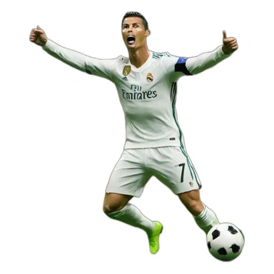 cristiano ronaldo goal celebration sticker