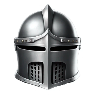 metal knight helmet with visor dark souls sticker