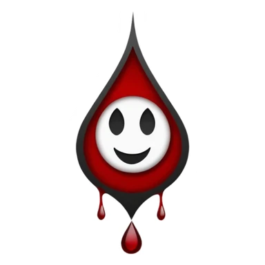 Minimalist emoji-style sticker of a gothic paper with “your soul” in blackletter, desaturated blood drop as signature, grayscale ink and parchment texture



 sticker