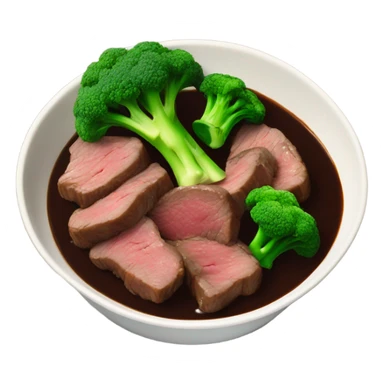 Beef broccoli Chinese food  sticker