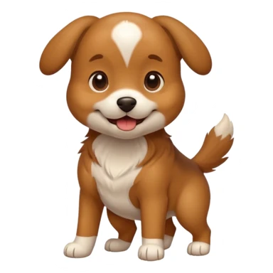 Dog give first bump sticker