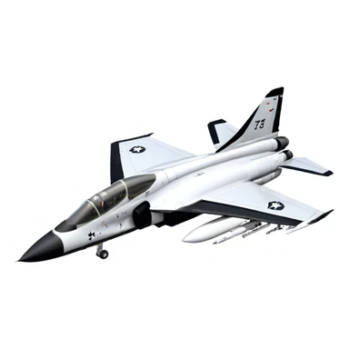Jet Trainer - T-38 Talon - Northrop Grumman (Model Year: 2021) (Iconic colour: White and black) sticker