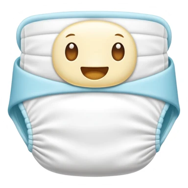 Diaper sticker