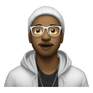 Ninho le rappeur en concert  sticker