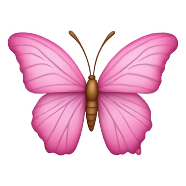 borboleta rosa sticker