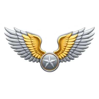 pilot wings emoji sticker