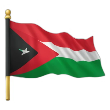 drapeau de la palestine avec celui du maroc sticker