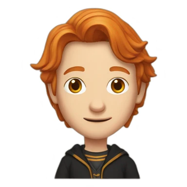 Harry potter embrasse gynny Weasley sticker