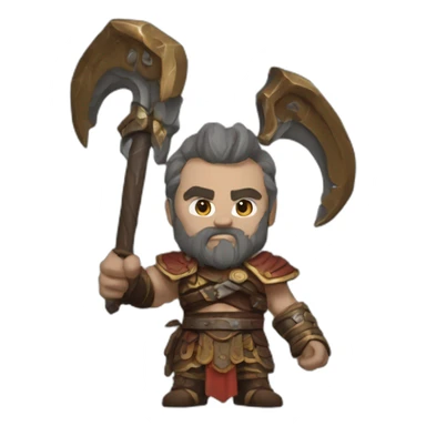 God of war Ragnarok Atraus sticker