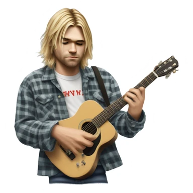 Kurt Cobain sticker