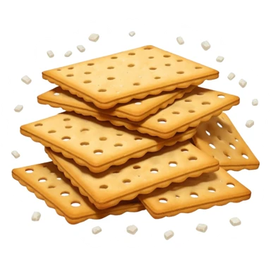 loose pile of golden-brown savory crackers in assorted shapes sticks mini pretzels rings ridged bites crisp lightly toasted surface some showing salt crystals or seeds mix casually scattered no bowl dip or extras just the biscuits soft lighting subtle shadows emoji scale sticker