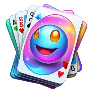 Trading card game sticker