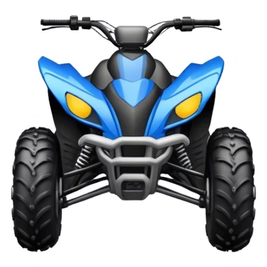 atv quad banshee front sticker