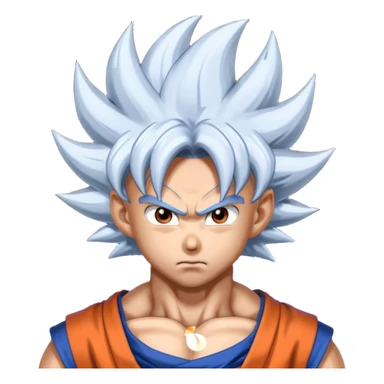 San goku ultra instinct  sticker