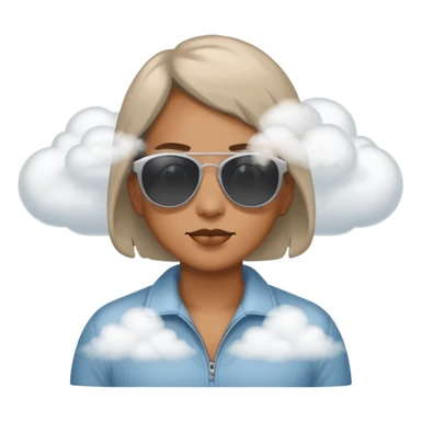 😶‍🌫️😎 sticker