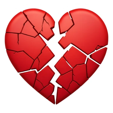 Corazón roto sticker