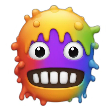 autismo logo monstruo colores sticker