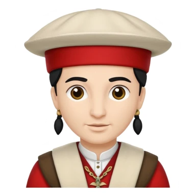 Albanian hat sticker