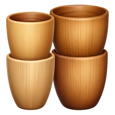 wooden kitchen cups sticker