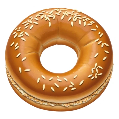 simit Turkish sesame bagel sticker