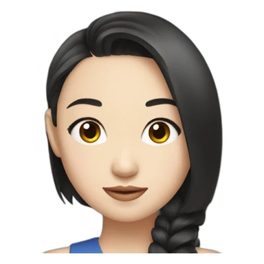 Sara liu Chinese singer sticker