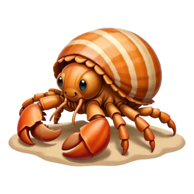 Hermit Crab sticker