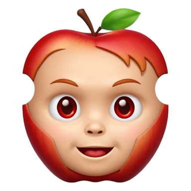 Apple Un emojin de chuky sticker