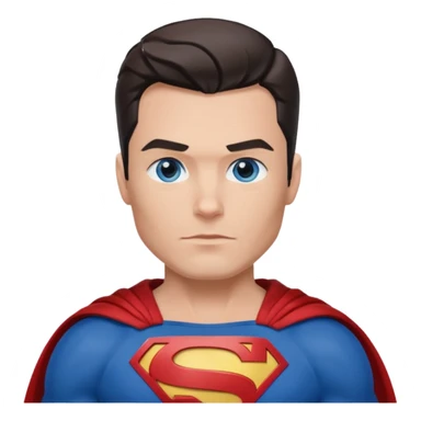 Superman from Justice League sticker