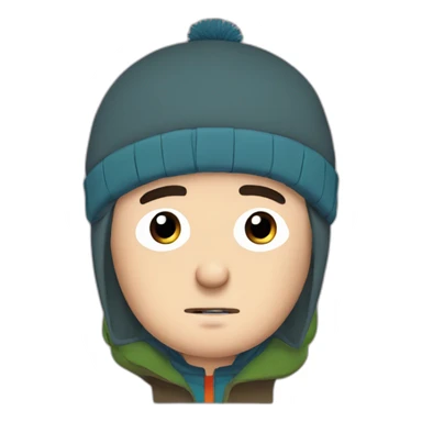 South Park character Stan Marsh sticker