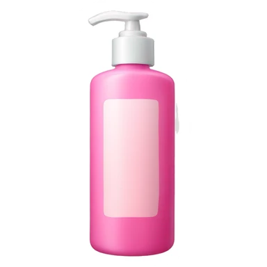 Bottle of pink lotion sticker