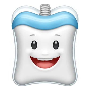 Dental floss  sticker