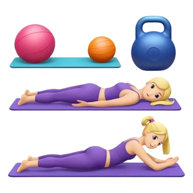 pilates accesories sticker