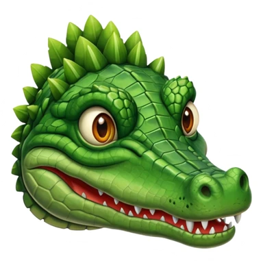 Hairy crocodile  sticker