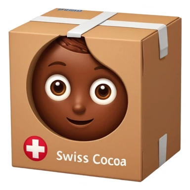 Swiss miss cocoa in box in Swiss miss box sticker