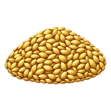 a handful of grains sticker