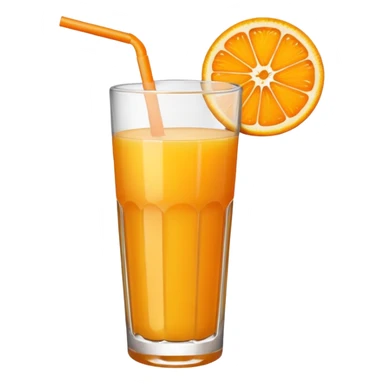 orange juice sticker