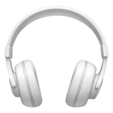 White headphones with pink bows sticker