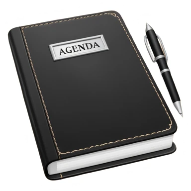 Agenda sticker