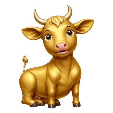 Worshipping golden calf sticker