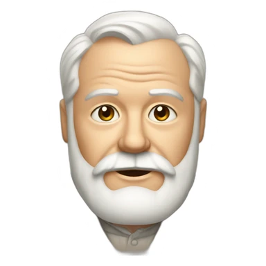 Hemingway sticker