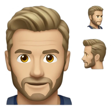 David Beckham sticker