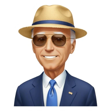 Biden beach sticker