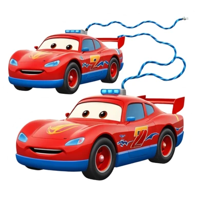 high voltage cars movie disney sticker