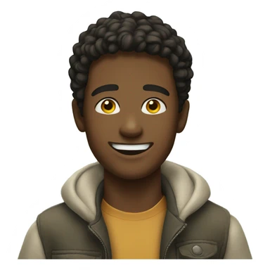 solo boy smiling outdoors sticker