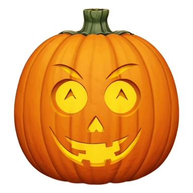 hairdresser nightmare halloween pumpkin sticker
