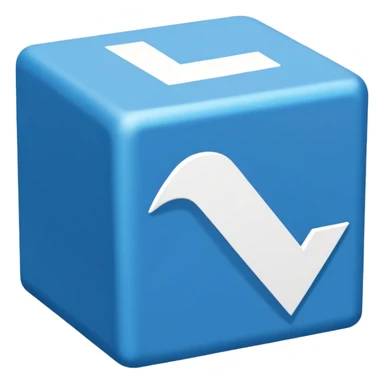 Roblox verified symbol ✔️ symbol blue colour box shape sticker