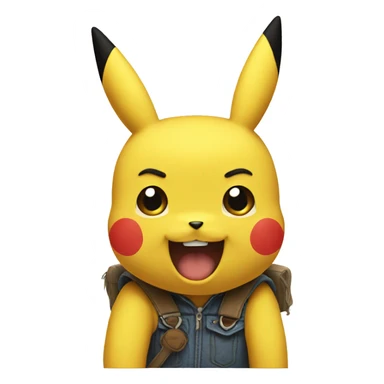 emoji pikachu sticker