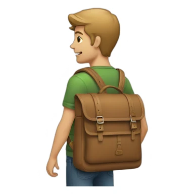 Messenger bag sticker